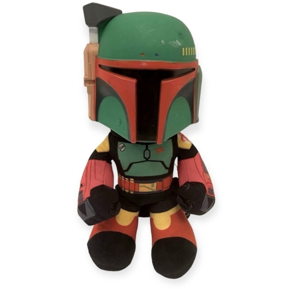 Mattel Star Wars Bobba‎ Fett Plush with Hard Helmet